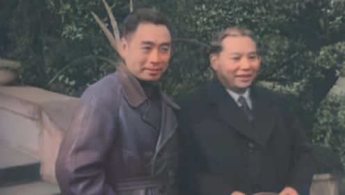 1946年，周恩来演讲影像，蒋介石等国民党大佬台下当听众