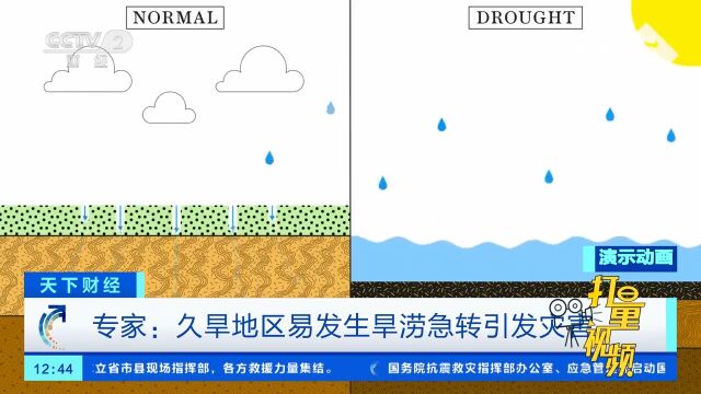 专家:久旱地区易发生旱涝急转引发灾害