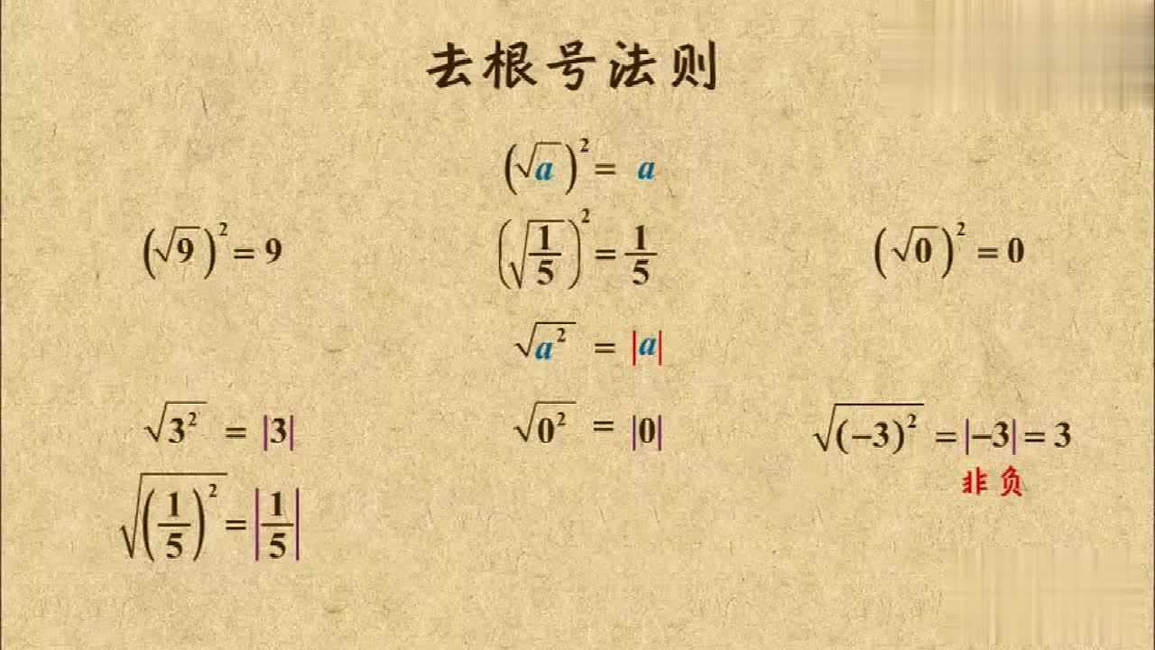 根号9等于多少你会算吗?开根号公式怎么计算呢?_高清1080P在线观看平台_腾讯视频