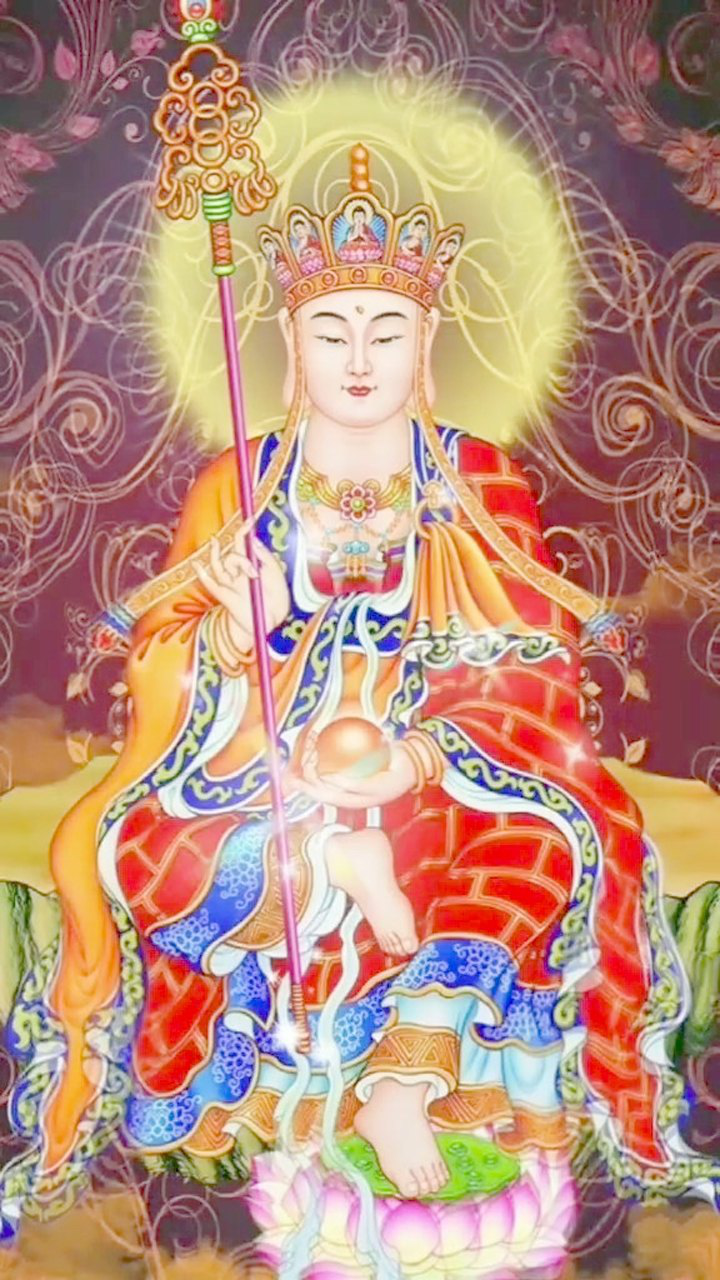 地藏王菩萨 手机壁纸图片