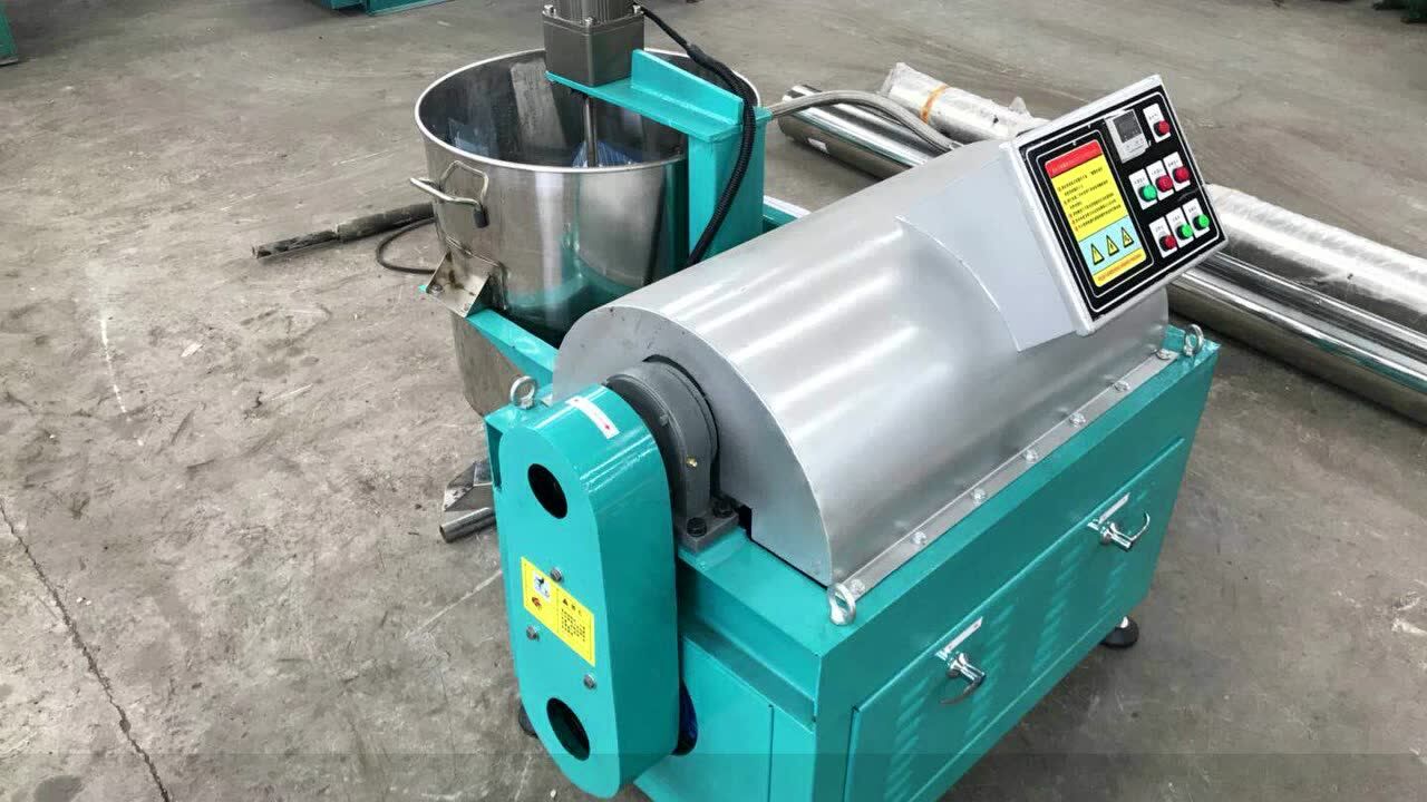 油渣分离机食用油过滤器全自动油坊过滤机自动出渣离心滤油机