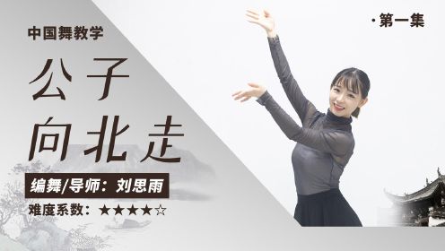 中国舞《公子向北走》教学第一集