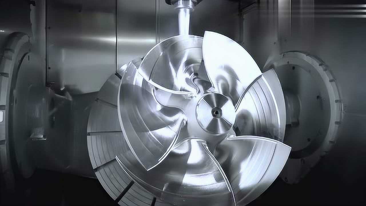 哈默数控机床高难度加工叶轮过程,德国制造让人叹服