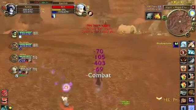 魔兽世界怀旧 著名亡灵高督暗牧 Xantim PVP 四部合集 第一部