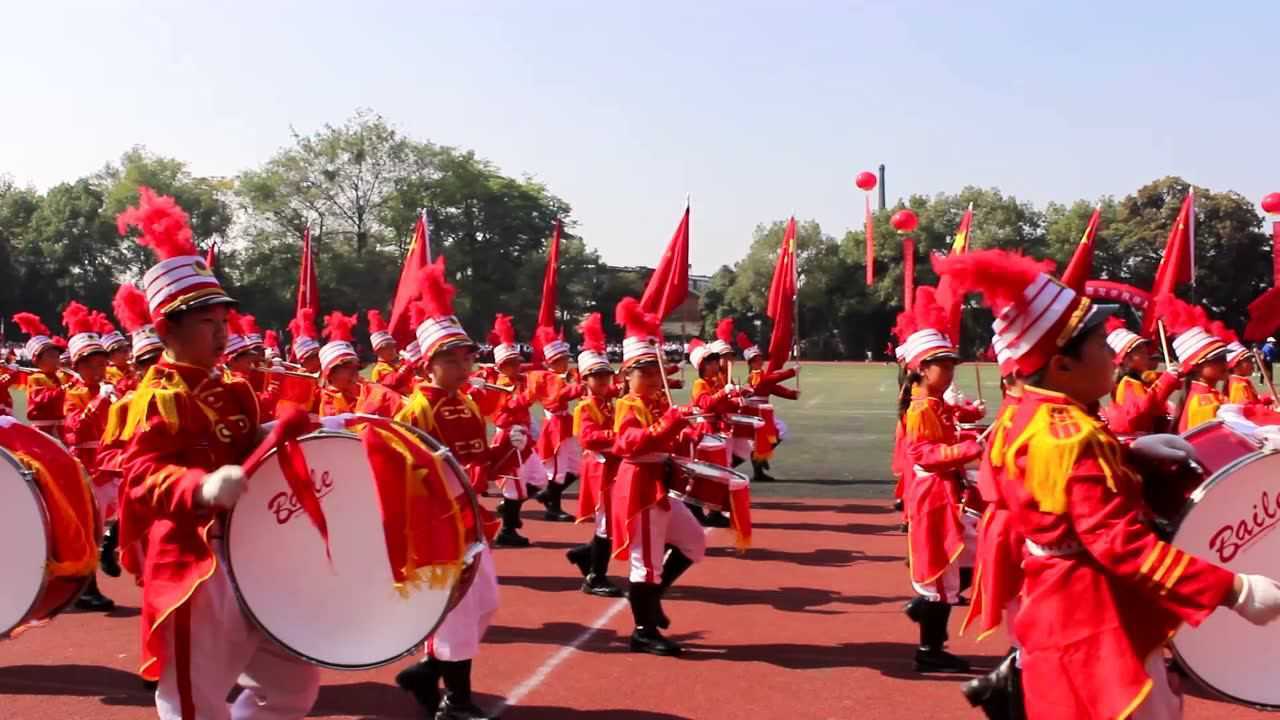 十九中鼓号队演出实录