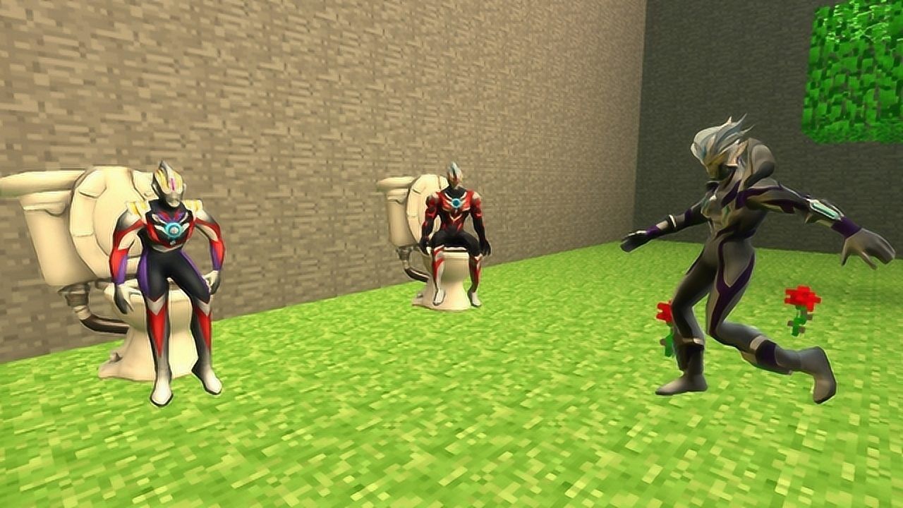 赛罗奥特曼要上厕所却发现没位置了怎么办啊