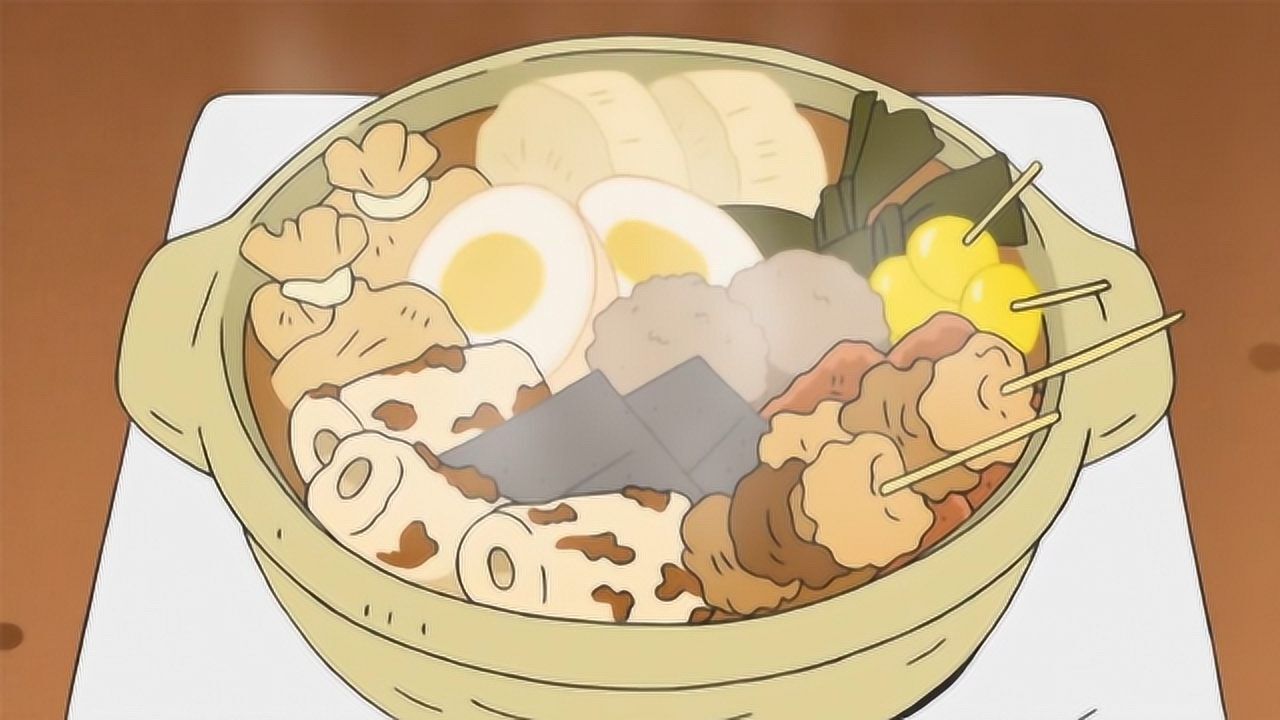 耗时240分钟只为还原蜡笔小新关东煮!温暖整个冬天!