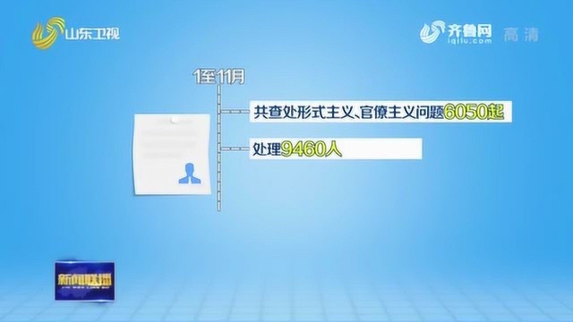 山东:突出整治重点 持续发力纠治“四风”