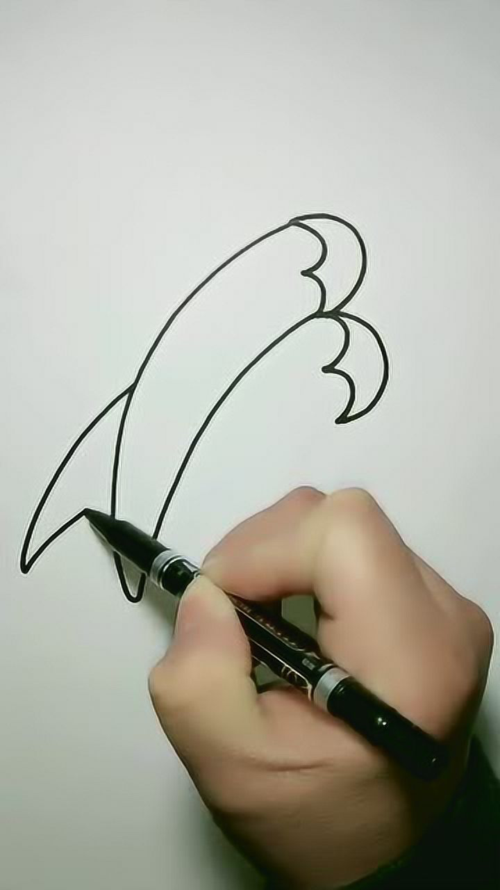 简单数字333简笔画辣椒