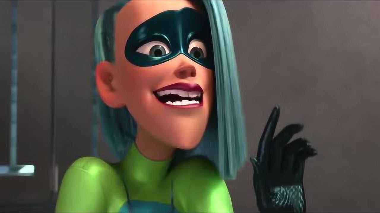 超人总动员2:弹力女超人看到屏霸的视频后,觉得非常奇怪