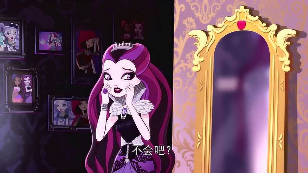 童话高中:白果也太沉迷镜子了,乌鸦是在看不下去,别这样好吗_高清1080