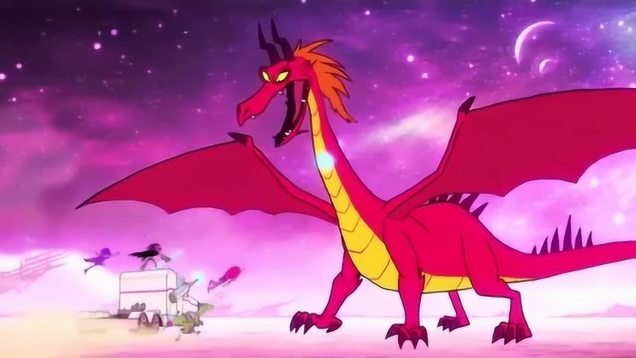 少年泰坦出击:火焰龙攻击泰坦们,让他们交出歌曲!