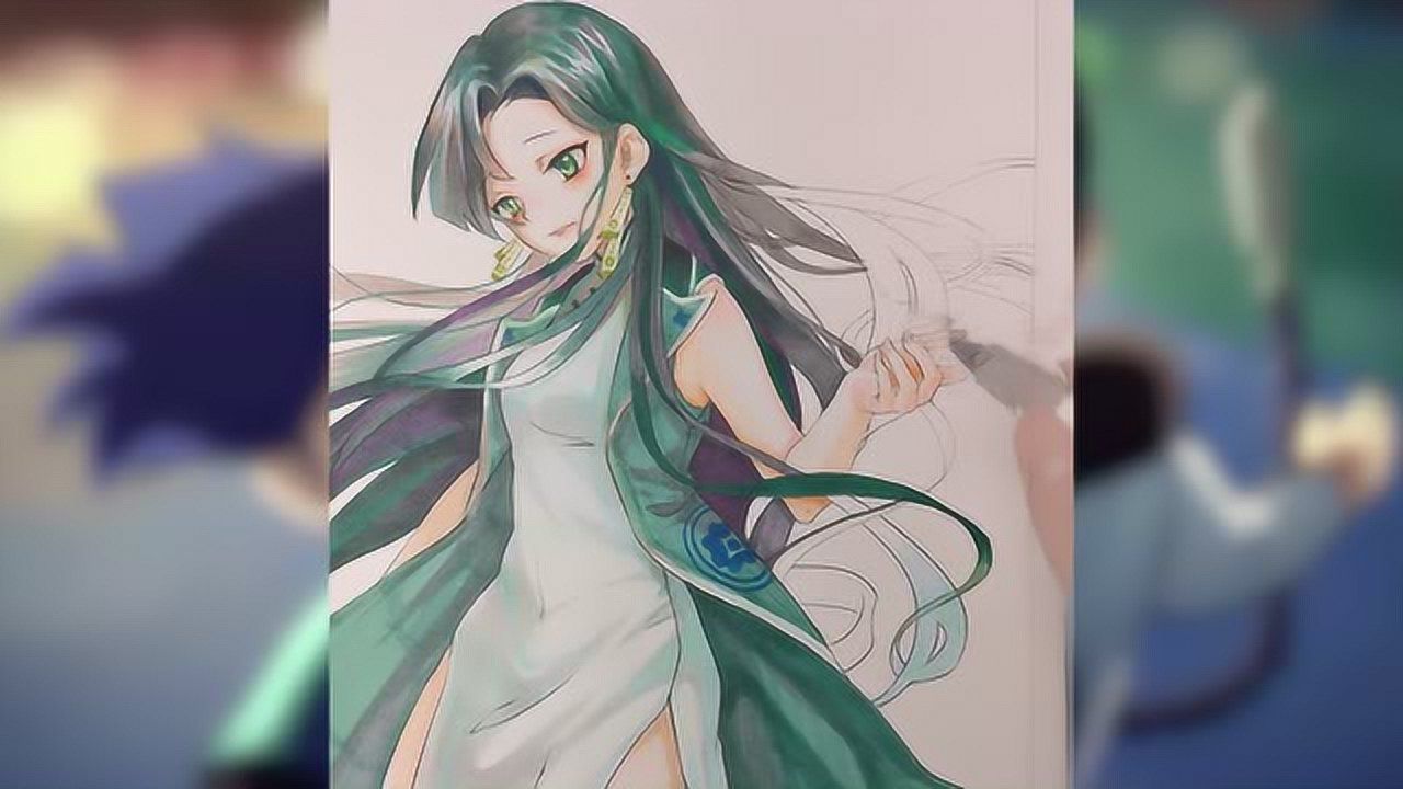 马克笔手绘梅花十三,有没有让你耳目一新?