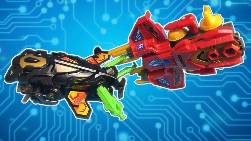 天天趣玩  进阶版炫斗战轮玩具在竞技场里碰撞