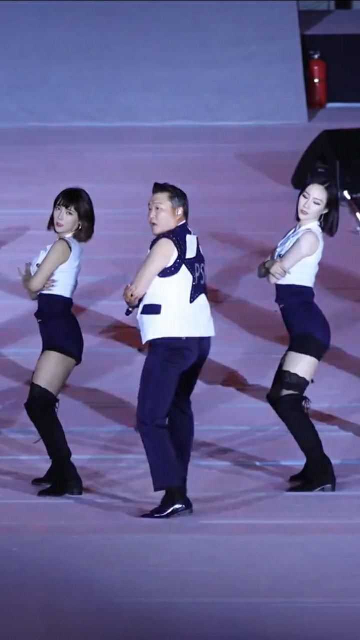 鸟叔的女伴舞太性感了跟它的气质不谋而合