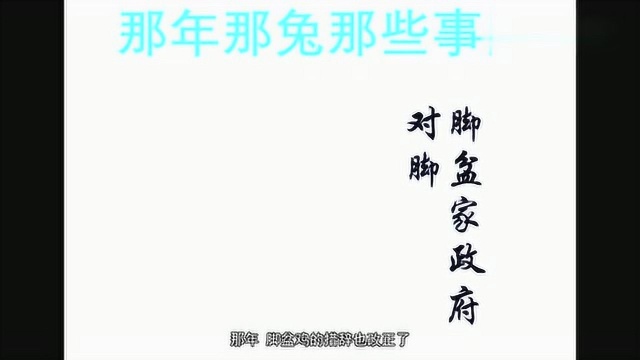 那年那兔那些事儿:脚盆鸡成了种花家市场仅有的几个进口国家之一