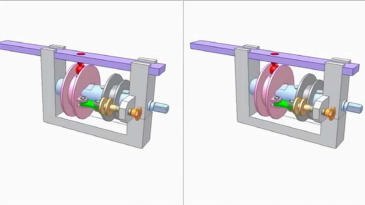 一种巧妙的凸轮摇摆往返运动机构,见识它的设计结构和工作原理