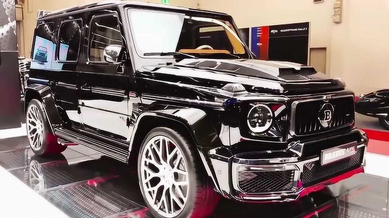 brabus g900v12發動機,坐進車內,才知道有多舒適