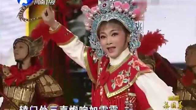 吴素英表演越剧《穆桂英挂帅》选段,听得过瘾,得劲