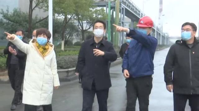 副市长王万征来我县调研重点企业复工复产情况