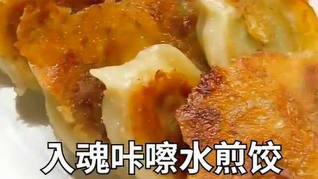 一看就会的水煎饺的做法,入口酥脆做法很简单,学会了做给家人吃!