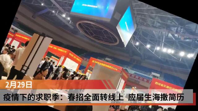 疫情下的求职季:应届生一周海投20份简历 HR每天接收“99+”新简历