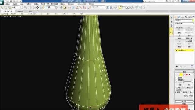 室内设计教程3d室内效果视频3d高级建模使用多边形制作异形台灯模型