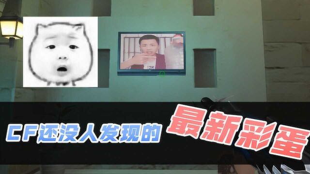 【CF】还没人发现的最新彩蛋?