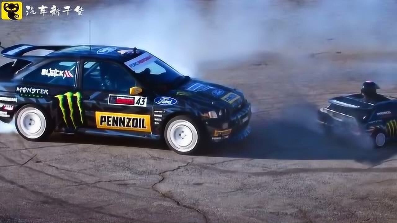 漂移大师ken block 肯布洛克漂移系列,停车场