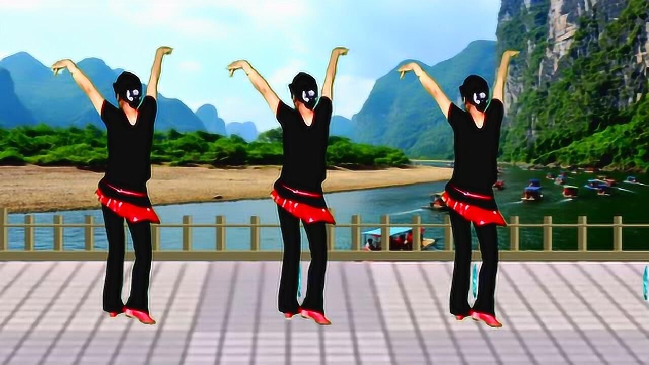 广场舞《别知己》单人吉特巴改编版背面演示,这舞太火了不信你试