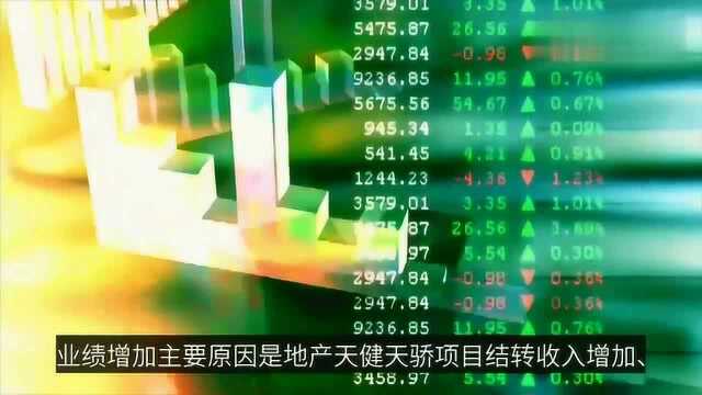 天健集团:一季度净利预增逾13倍