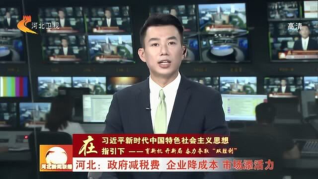 河北:政府减税费 企业降成本 市场添活力