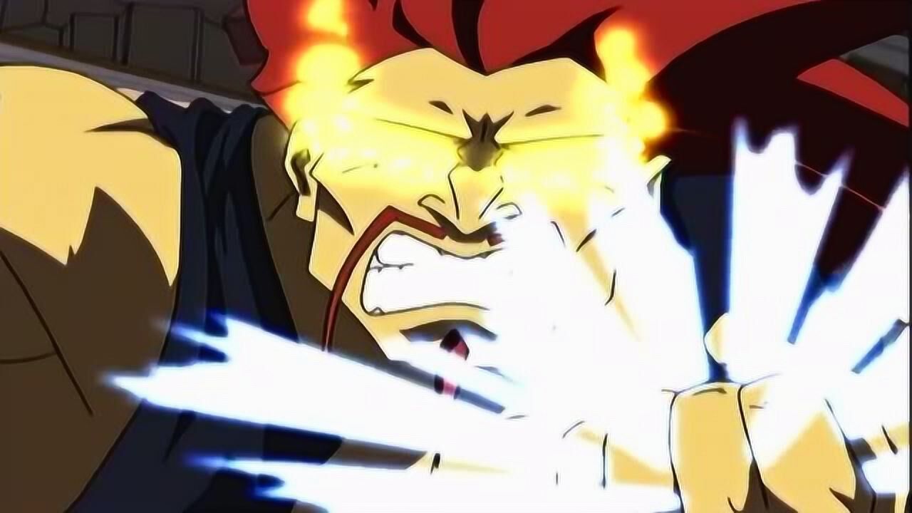 成龙历险记阿福激发猪符咒的力量用电光眼扫射成龙