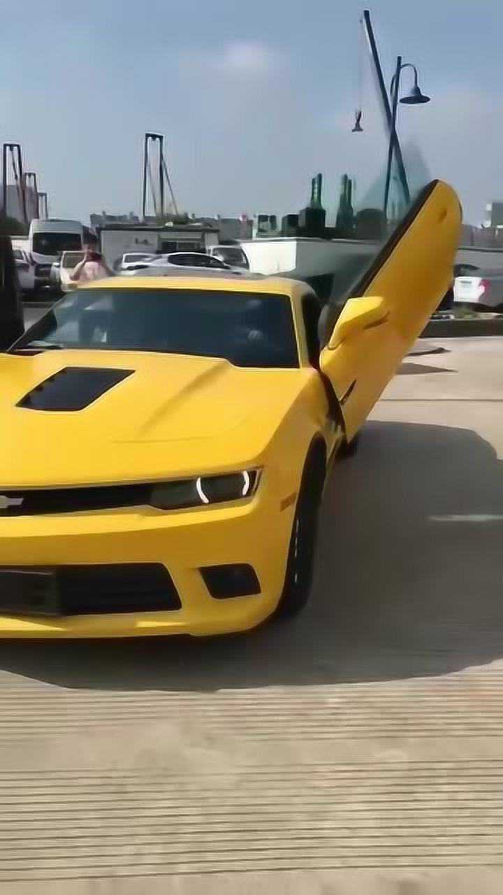 剪刀门雪佛兰科迈罗欣赏一下非常漂亮的跑车美式肌肉车代表