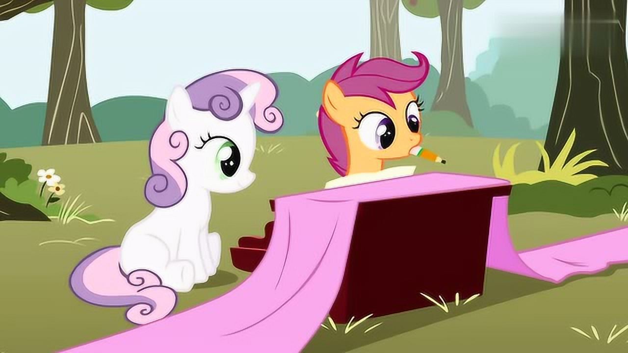 小马宝莉:不愧是珍奇的妹妹,甜心宝贝的音乐天赋,也不是盖的