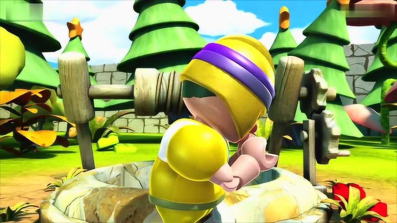 猪猪侠之积木世界:士兵当逃兵,先去马戏团当20年驯兽师再来抢金球!