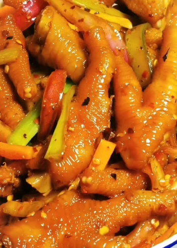 可以开店的木姜子油泡鸡爪做法,好吃惨了_腾讯视频