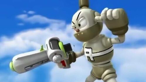 电击小子-路比和卡比空中比试,路比自己把自己摔了