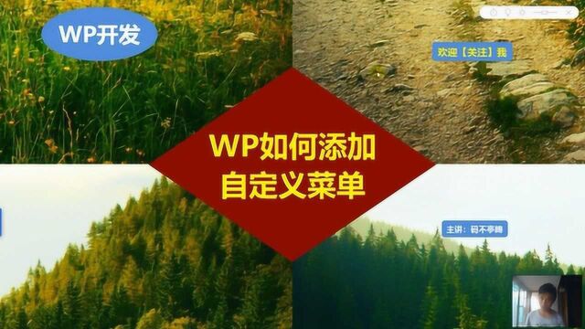 wordpress网站模板开发,自定义导航菜单怎样添加?一招帮你搞定