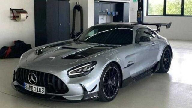 AMG GT Black Series 4.0T V8发动机