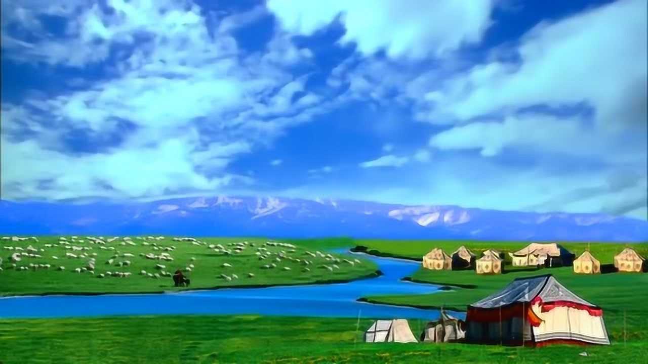 《草原上升起不落的太阳》旋律宽广舒展,富有浓郁的民族风格