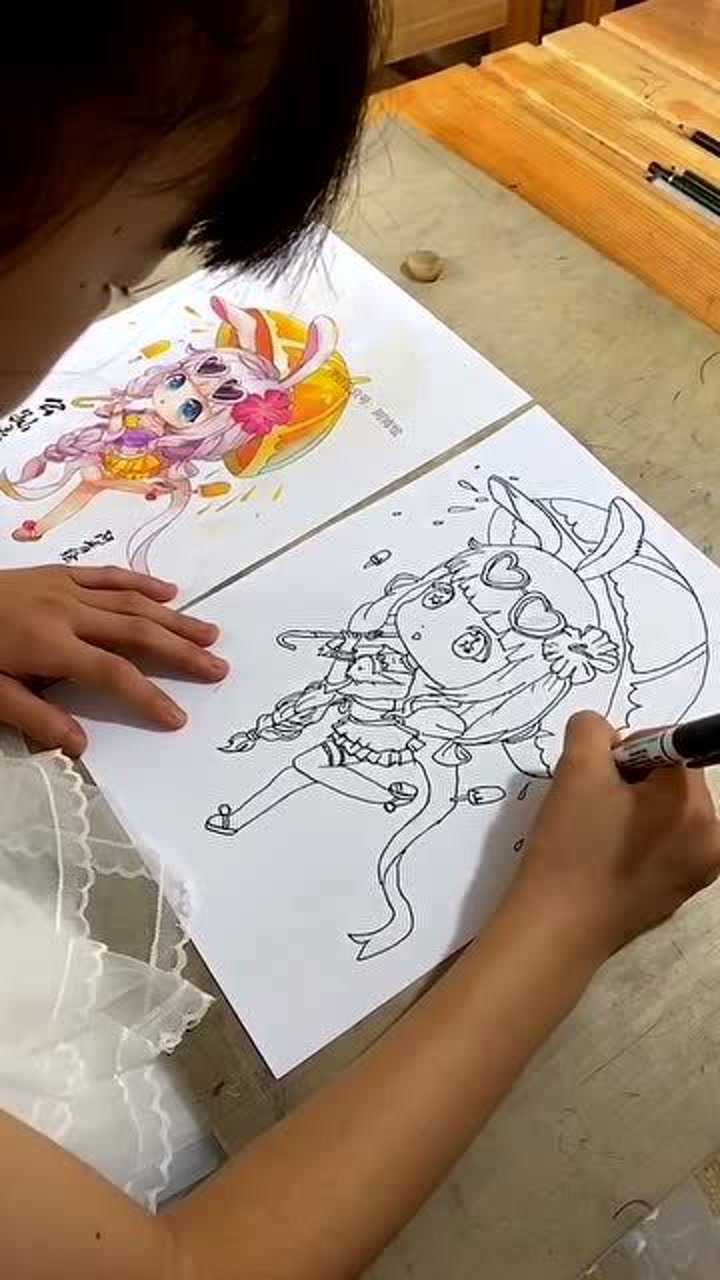 三年级的动漫怎么画,一二三年级的图画(第3页)_大山谷图库