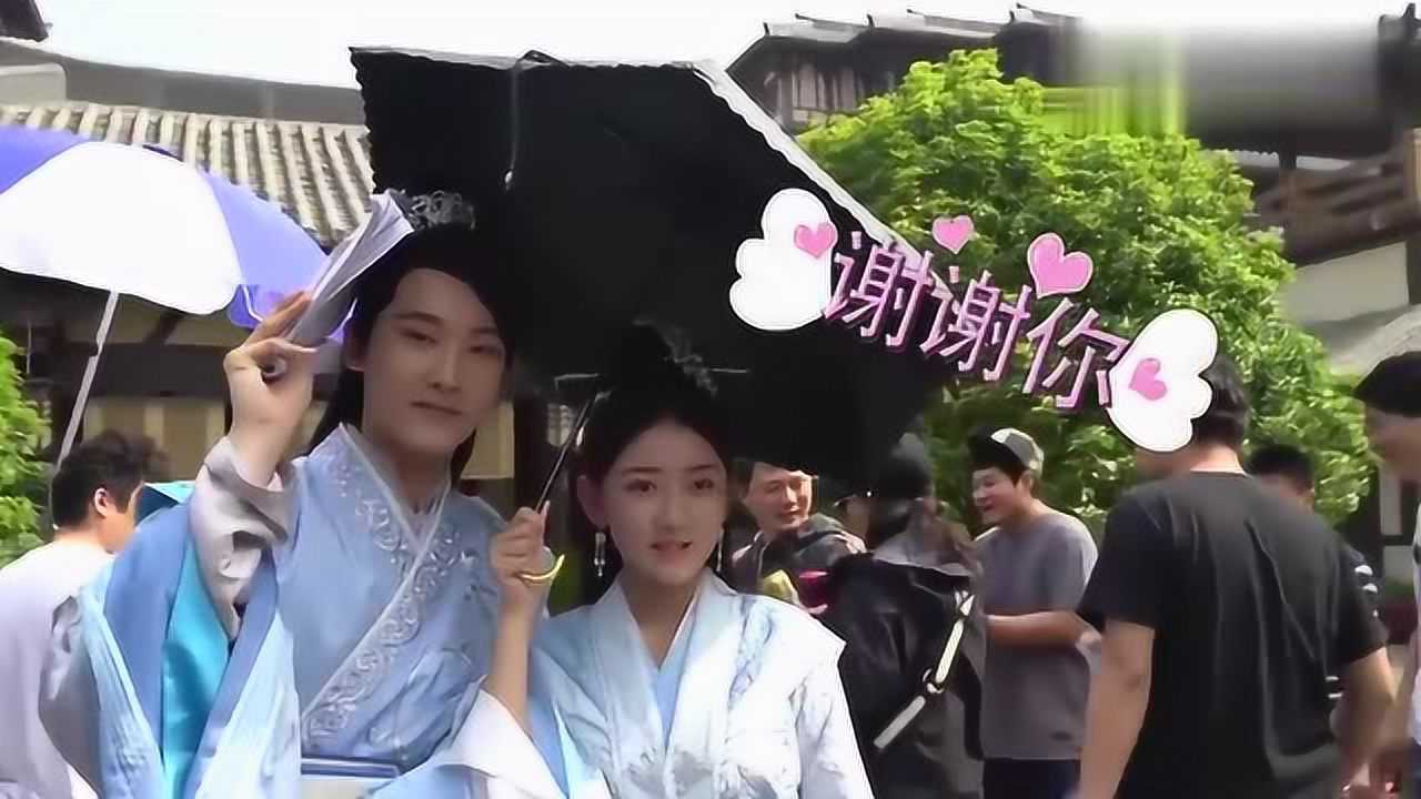双世宠妃2花絮梁洁片场帮邢昭林拍照真甜