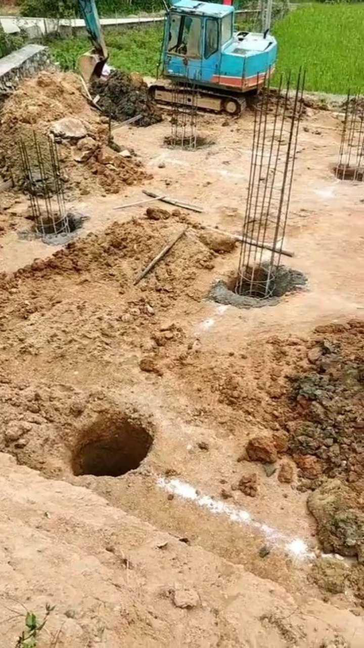 农村自建房这样做地基基础绝对牢固