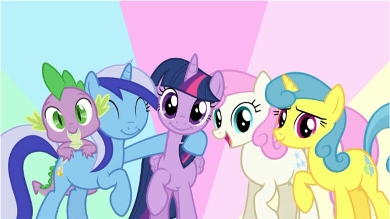 小马宝莉:紫悦好开心,和老朋友一起玩