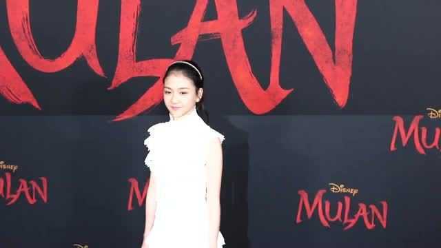 Crystal Rao  premiere of Mulan