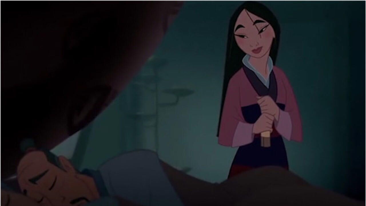 《花木兰》木兰女扮男装替父从军,战功累累_腾讯视频