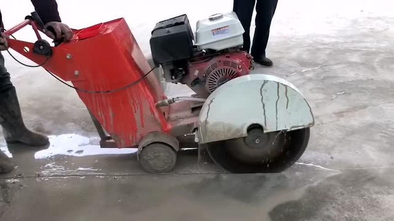 马路切割机混泥土路面切割机水泥路切割机混泥土切缝机楼板切割机桥梁