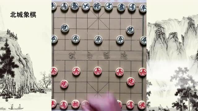 中国象棋:高手对弈入门新手,让双马都能获胜对局