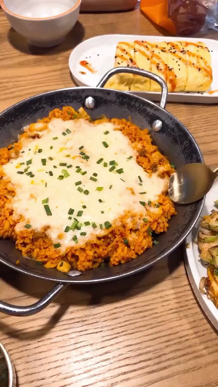 韩式芝士拌饭